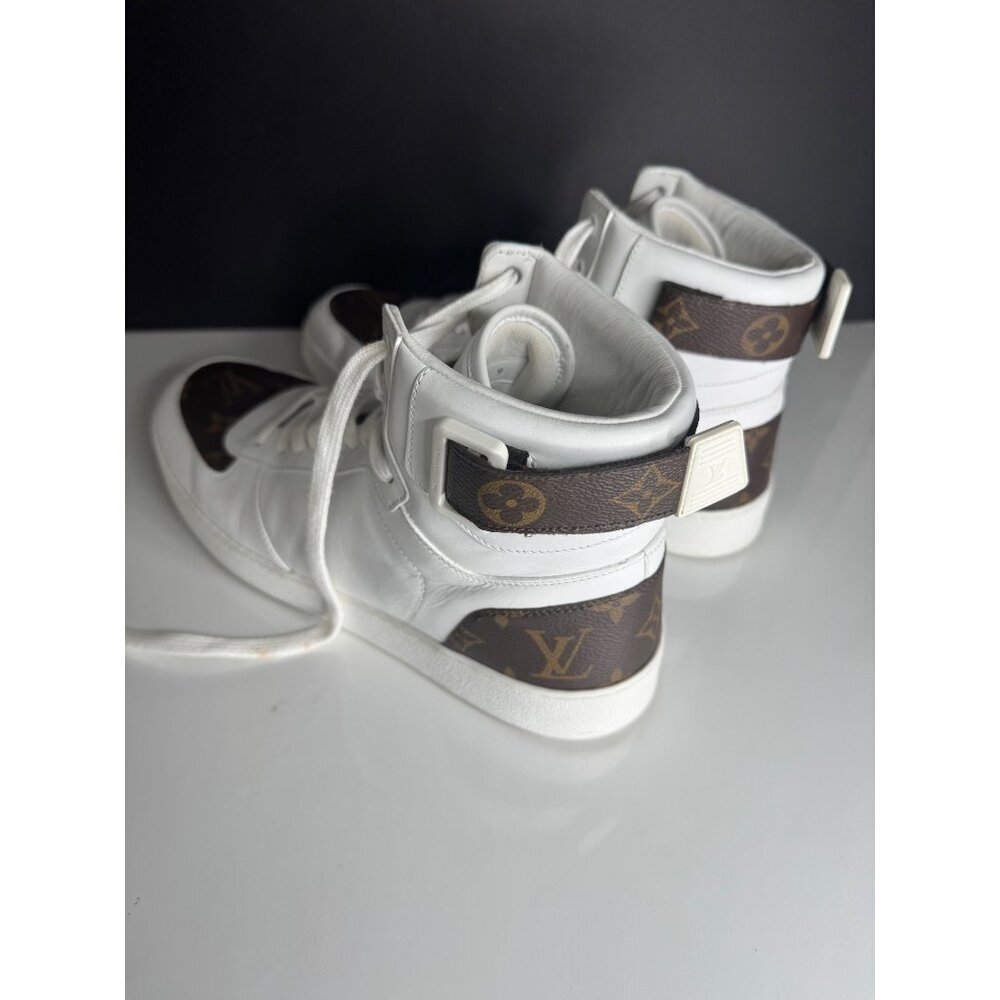 Louis Vuitton Rivoli High Top Monogram Sneaker Boot Signature Men's Men's LV 9 U - Picture 3 of 16